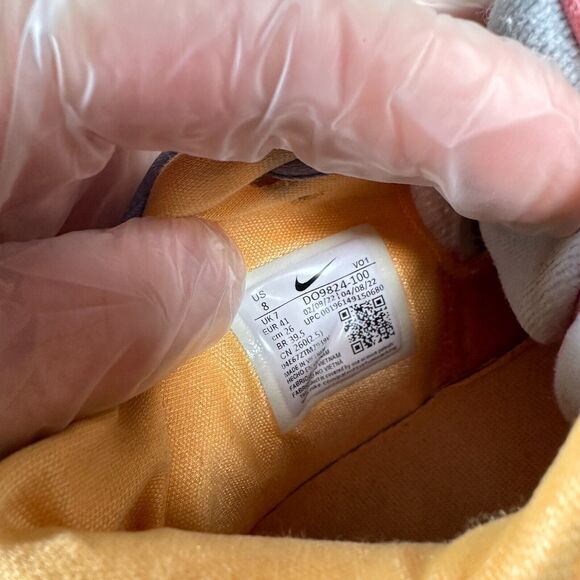 Nike PG 6 Painted Swoosh Men's Size‎ 9 Pink White Shoe Sneakers DO9824-100 - Picture 8 of 9